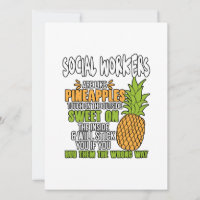 Sozialarbeiter sind wie Ananas.