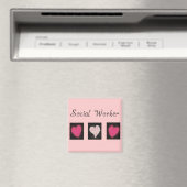 Sozialarbeiter-Spenden Magnet (In Situ (Geschirrspüler))