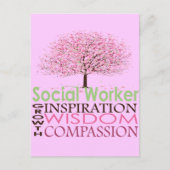 Sozialarbeiter-Spenden Postkarte (Vorderseite)