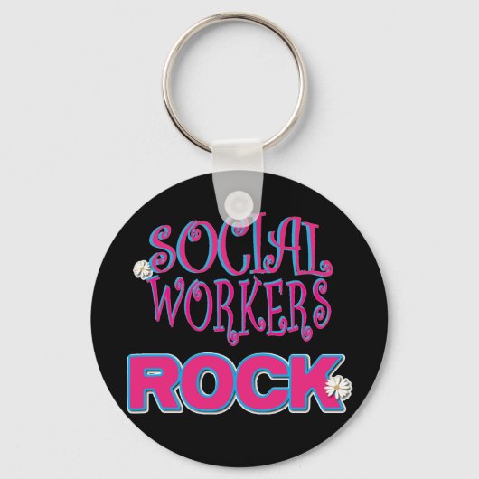 Sozialarbeiter-Spenden Schlüsselanhänger (Vorderseite)