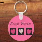 Sozialarbeiter-Spenden Schlüsselanhänger (Vorderseite)