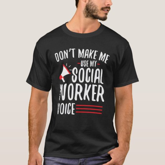 Sozialarbeiter - Sprachabgänger T-Shirt (Vorderseite)