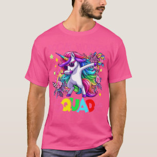 Sozialarbeiter Squad Dabbing Unicorn-Sonnenbrille  T-Shirt