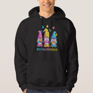Sozialarbeiter Squad Niedlich drei Gnome, die Ei h Hoodie