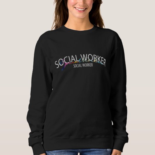 Sozialarbeiter Sweatshirt (Vorderseite)