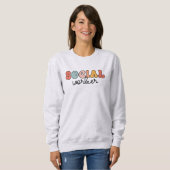 Sozialarbeiter Sweatshirt (Vorne ganz)