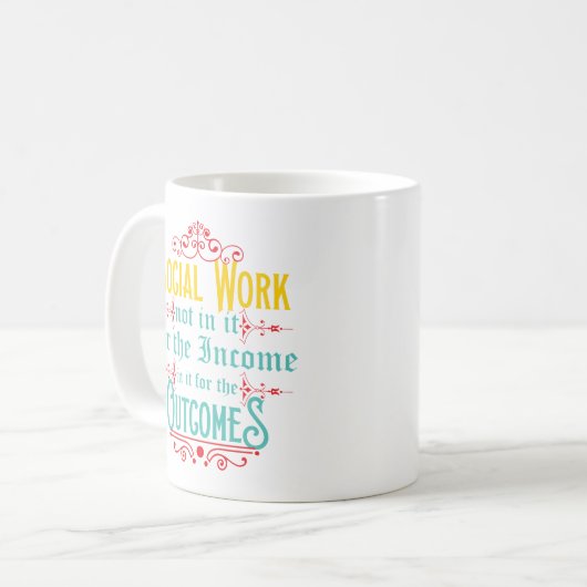 Sozialarbeiter-Tasse - Kaffeetasse (Vorderseite Links)