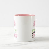 Sozialarbeiter-Tasse Zweifarbige Tasse (Mittel)