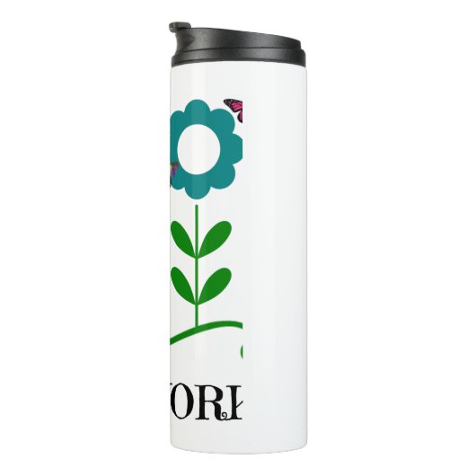 Sozialarbeiter Thermosbecher (Nach rechts gedreht)