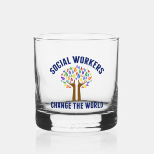 Sozialarbeiter verändern die soziale Arbeit der We Whiskyglas