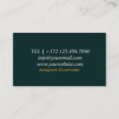 Sozialarbeiter Visitenkarte (Rückseite)