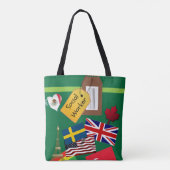 Sozialarbeiter, Weltreise Tasche (Rückseite)