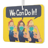 Sozialarbeiter "Wir können es tun" Autolufterfrischer (Links)