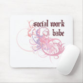 Sozialarbeits-Baby Mousepad (Mit Mouse)