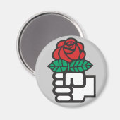 Sozialdemokrat Magnet (Vorderseite/Rückseite)