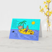 Sozialdistanzierender Sonnentag des Vaters Karte (Gelbe Blume)