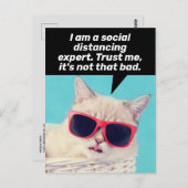 Soziale Abgrenzung - Förderung und Kopplung Postkarte (Vorne/Hinten)