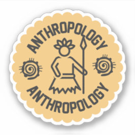 Soziale Anthropologie , Anthropologie-Student Aufkleber
