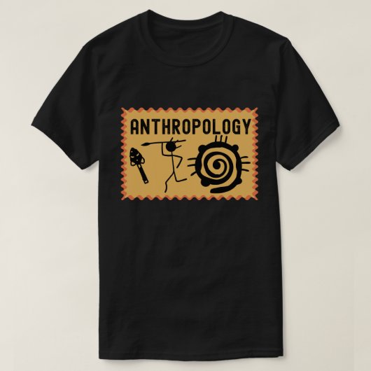 Soziale Anthropologie , Anthropologie-Student T-Shirt (Design vorne)