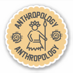 Soziale Anthropologie , Anthropologiestudent   Aufkleber
