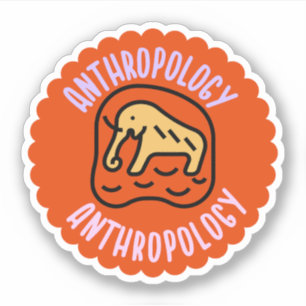 Soziale Anthropologie , Anthropologiestudent Aufkleber