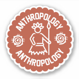 Soziale Anthropologie , Anthropologiestudent Aufkleber