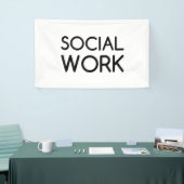 SOZIALE ARBEIT BANNER (Messeveranstaltung)