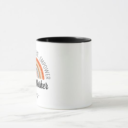 Soziale Arbeit Funny Social Worker-Geschenk für Fr Tasse (Zentrum)