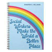 Soziale Arbeit Inspiration Zitat Rainbow Blue