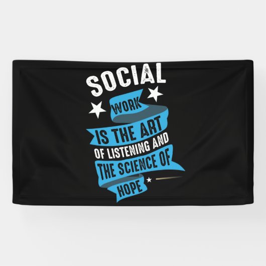Soziale Arbeit ist die Kunst, die Wissenschaft zu  Banner (Horizontal)