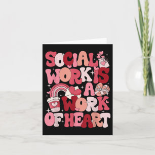 Soziale Arbeit ist ein Werk von HerzValentinen Soc Karte
