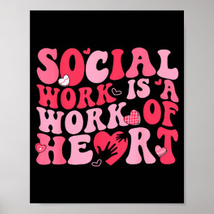 Soziale Arbeit ist eine Herzensarbeit Valentins so Poster