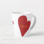 Soziale Arbeit Strong Alma Mater Inspiriert Milchtasse (Rechte Ecke)