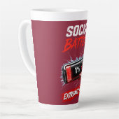 Soziale Batterie Extrem Niedrig – Lustiger Introve Milchtasse (Linke Ecke)