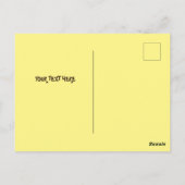 Soziale Distanz verpasst ich Sie auf der Postkarte (Rückseite)