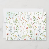 Soziale Distanz zum Geburtstag per Post Einladung (Rückseite)