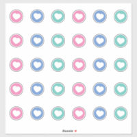 Soziale Distanzierbarkeit farbkodiert rosa blau gr