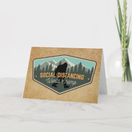 Soziale Distanziertheit der Welt Karte