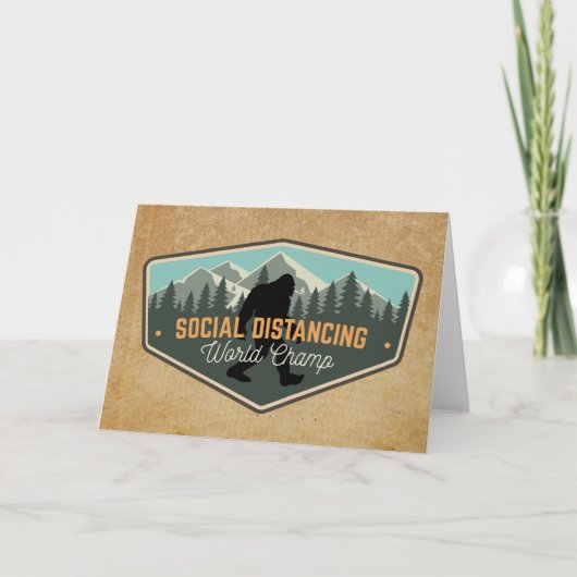 Soziale Distanziertheit der Welt Karte (Vorderseite)