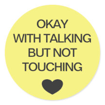 Soziale Distanzierung Farbe Code gelbe Hochzeit