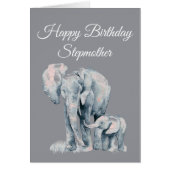 Soziale Distanzierung Geburtstag Stepmutter Elefan (Vorne)