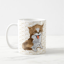 Soziale Distanzierung Gold gefürchtete PurrFerred Kaffeetasse