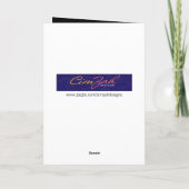 Soziale Distanzierung Gorilla Förderung und Kopplu Karte (Rückseite)