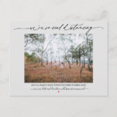 Soziale Distanzierung Hochzeitstag Grau Postkarte (Vorderseite)