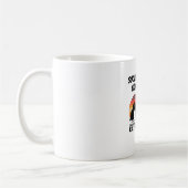 Soziale Distanzmeisterschaft - Yeti Kaffeetasse (Links)