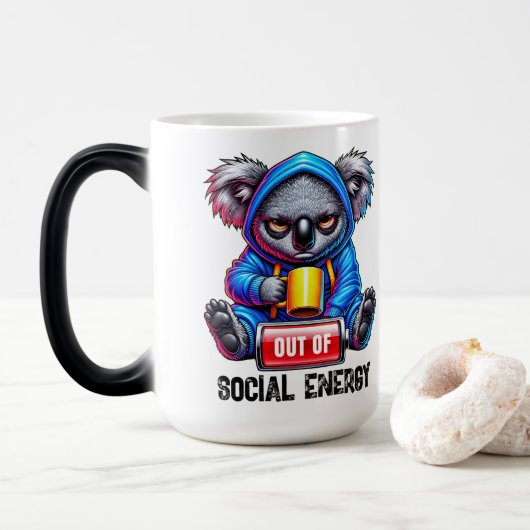 Soziale Energie Verwandlungstasse (Mit Donut)