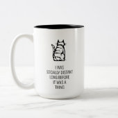Soziale Ferne Tasse (Links)