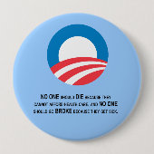 Soziale Gerechtigkeit ist nicht Sozialismus Button (Vorderseite)