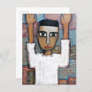 Soziale Gerechtigkeit Postkarte