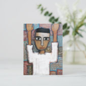 Soziale Gerechtigkeit Postkarte (Stehend Vorderseite)